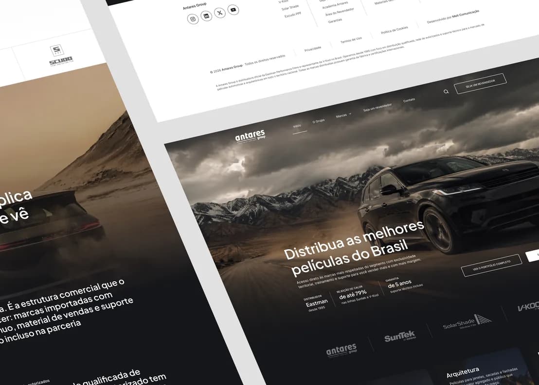Antares Group — automotivo & arquitetura