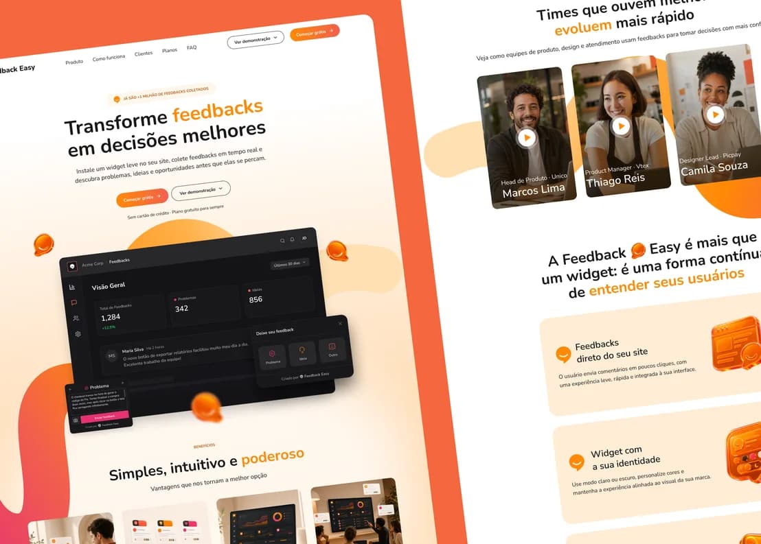 Feedback Easy — plataforma de feedbacks